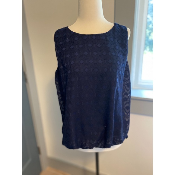 Women’s blue sleeveless Blouse size XL - Picture 4 of 10